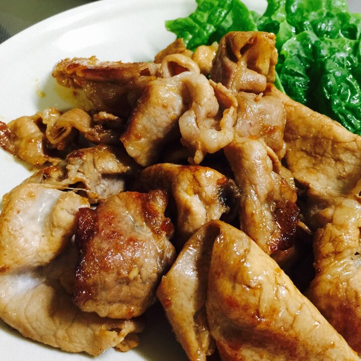 食欲そそるがっつりおかず 豚ロースの生姜醤油焼き レシピ 作り方 By Toytoy Saori05 楽天レシピ